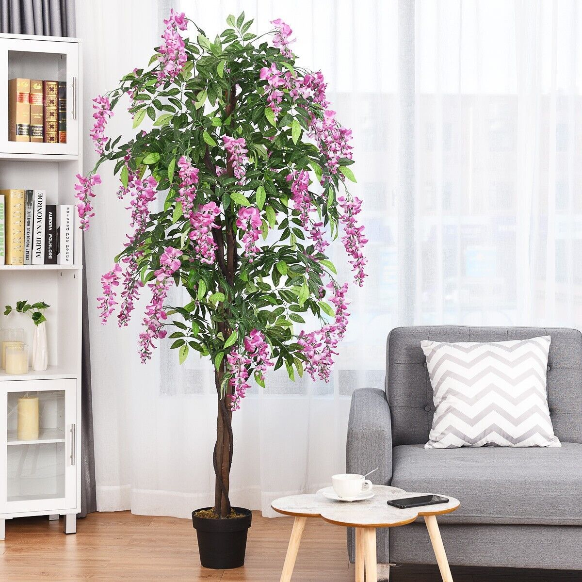 180CM Ficus Artificial Tree for Living Room Office Decor
